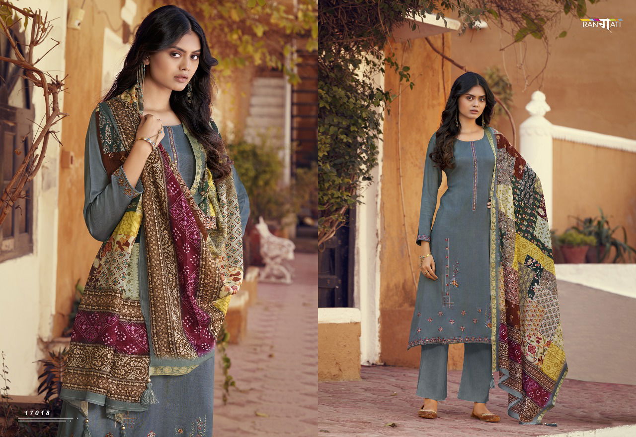Rangati Shezan Fancy Wear Printed Designer Latest Salwar Suit Collection